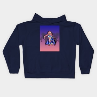 Dungeons and cats fireball Kids Hoodie